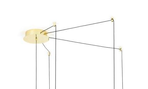 Moosee MOOSEE lampa wisząca MIKADO M złota Moosee MOOSEE lampa wisząca MIKADO M złota