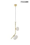 Moosee MOOSEE lampa wisząca RUGIA złota Moosee MOOSEE lampa wisząca RUGIA złota