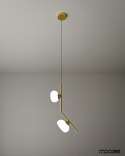 Moosee MOOSEE lampa wisząca RUGIA złota Moosee MOOSEE lampa wisząca RUGIA złota