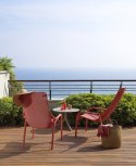 Nardi NARDI fotel ogrodowy NET LOUNGE czerwony