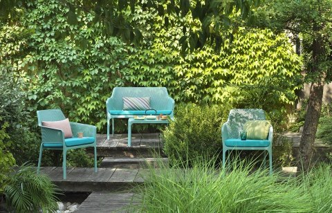 Nardi NARDI sofa ogrodowa NET turkusowa Nardi NARDI sofa ogrodowa NET turkusowa