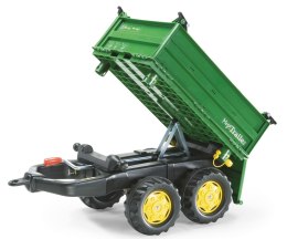 Rolly Toys Rolly Toys 122004 Przyczepa Rolly-Mega Trailer jasno zielona, żółte koła, 2-osie
