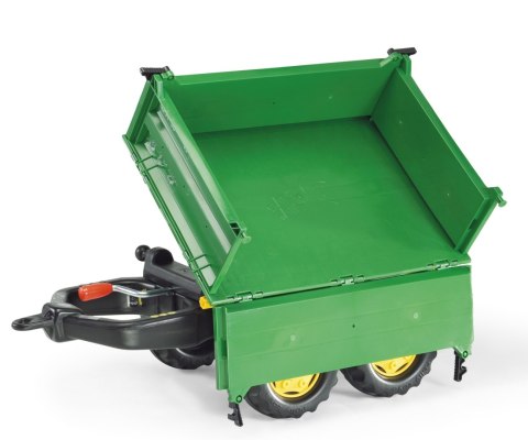 Rolly Toys Rolly Toys 122004 Przyczepa Rolly-Mega Trailer jasno zielona, żółte koła, 2-osie Rolly Toys Rolly Toys 122004 Przyczepa Rolly-Mega Trailer jasno zielona, żółte koła, 2-osie