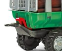 Rolly Toys Rolly Toys 122158 Przyczepa Rolly-Timber Zielona do przewozu drzew, 2-osie