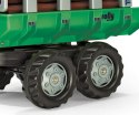 Rolly Toys Rolly Toys 122158 Przyczepa Rolly-Timber Zielona do przewozu drzew, 2-osie