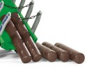 Rolly Toys Rolly Toys 122158 Przyczepa Rolly-Timber Zielona do przewozu drzew, 2-osie