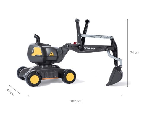 Rolly Toys Rolly Toys 421152 Koparka Rolly Digger Volvo Rolly Toys Rolly Toys 421152 Koparka Rolly Digger Volvo