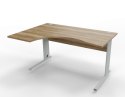 Biurka Silver Biurko na stelażu BN-140L S Biurka Silver Biurko na stelażu BN-140L S