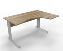 Biurka Silver Biurko na stelażu BN-140P S Biurka Silver Biurko na stelażu BN-140P S