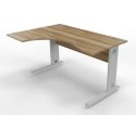 Biurka Silver Biurko na stelażu BN-160L G Biurka Silver Biurko na stelażu BN-160L G
