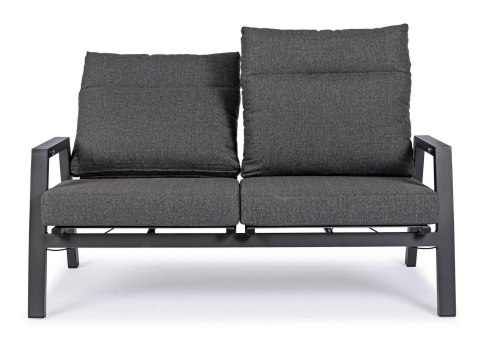 Bizzotto BIZZOTTO sofa 2-osobowa ogrodowa KLEDI szara Bizzotto BIZZOTTO sofa 2-osobowa ogrodowa KLEDI szara