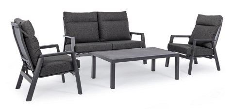 Bizzotto BIZZOTTO sofa 2-osobowa ogrodowa KLEDI szara Bizzotto BIZZOTTO sofa 2-osobowa ogrodowa KLEDI szara