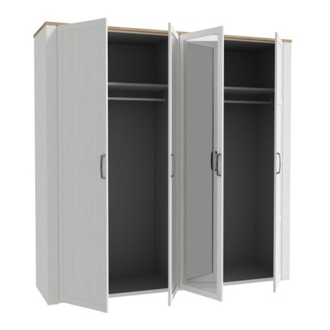 Forte CHISBURY BHLS941-M482 Szafa ubraniowa Forte CHISBURY BHLS941-M482 Szafa ubraniowa