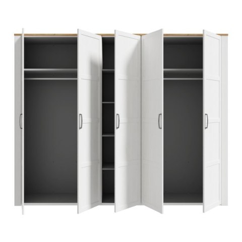 Forte CHISBURY BHLS951-M482 Szafa ubraniowa Forte CHISBURY BHLS951-M482 Szafa ubraniowa