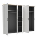 Forte CHISBURY BHLS951-M482 Szafa ubraniowa Forte CHISBURY BHLS951-M482 Szafa ubraniowa