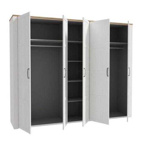 Forte CHISBURY BHLS951-M482 Szafa ubraniowa Forte CHISBURY BHLS951-M482 Szafa ubraniowa
