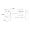 Forte CHISBURY BRCT501-M482 Stolik okolicznościowy Forte CHISBURY BRCT501-M482 Stolik okolicznościowy