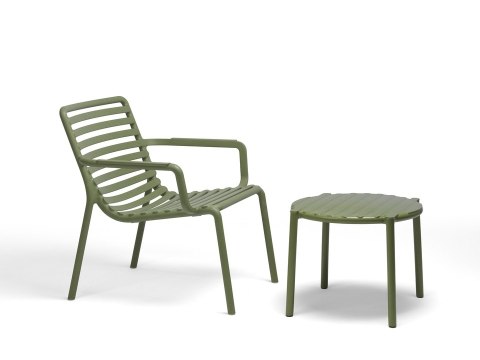 Nardi NARDI fotel ogrodowy DOGA RELAX ciemny zielony Nardi NARDI fotel ogrodowy DOGA RELAX ciemny zielony