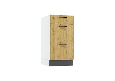 STOLKAR CLARA DĄB ARTISAN II/PO D40S/3 - Szafka kuchenna dolna STOLKAR CLARA DĄB ARTISAN II/PO D40S/3 - Szafka kuchenna dolna