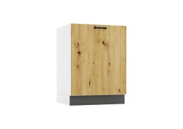 STOLKAR CLARA DĄB ARTISAN II/PO D60PC P/L - Szafka kuchenna dolna
