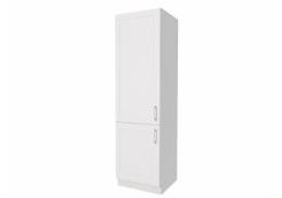 STOLKAR NATALIA BIAŁY POŁYSK/PO D60SŁ/2133 P/L(2-EL) -2FR - Szafka kuchenna dolna