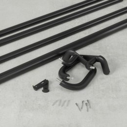 Umbra UMBRA karnisz TWILIGHT DOUBLE 76 - 213 cm czarny mat