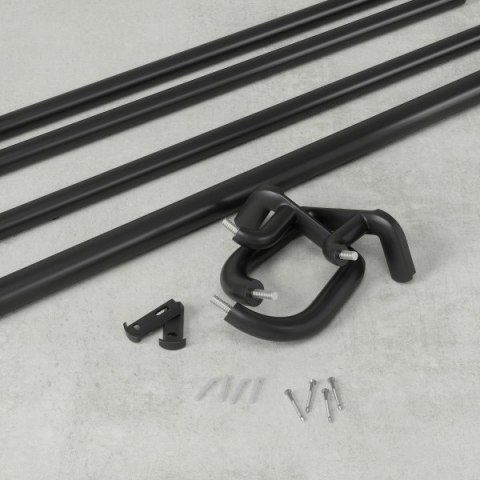 Umbra UMBRA karnisz TWILIGHT DOUBLE 76 - 213 cm czarny mat Umbra UMBRA karnisz TWILIGHT DOUBLE 76 - 213 cm czarny mat