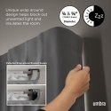 Umbra UMBRA karnisz TWILIGHT DOUBLE 76 - 213 cm czarny mat Umbra UMBRA karnisz TWILIGHT DOUBLE 76 - 213 cm czarny mat