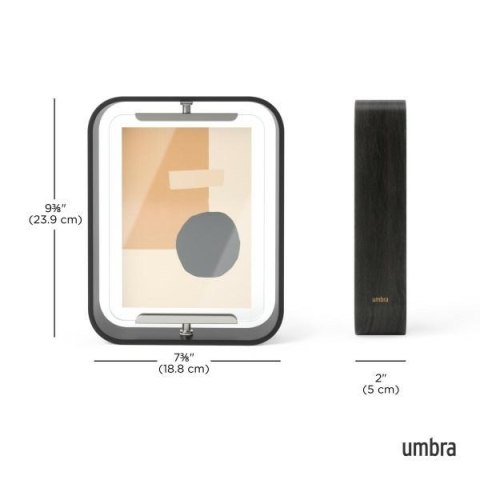 Umbra UMBRA ramka na zdjęcia BELLWOOD 5x7 czarna Umbra UMBRA ramka na zdjęcia BELLWOOD 5x7 czarna