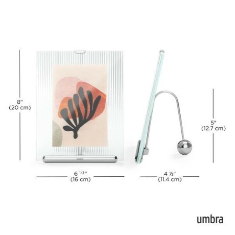 Umbra UMBRA ramka na zdjęcia FLUTE 4x6 srebrna Umbra UMBRA ramka na zdjęcia FLUTE 4x6 srebrna