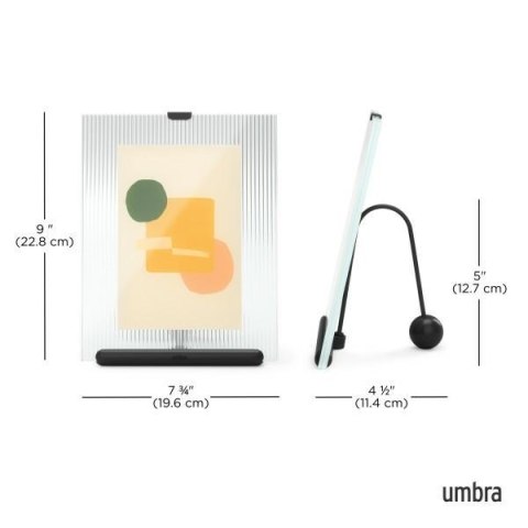 Umbra UMBRA ramka na zdjęcia FLUTE 5x7 czarna Umbra UMBRA ramka na zdjęcia FLUTE 5x7 czarna