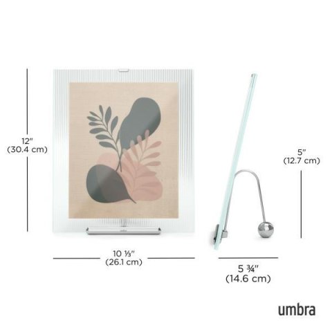 Umbra UMBRA ramka na zdjęcia FLUTE 8x10 srebrna Umbra UMBRA ramka na zdjęcia FLUTE 8x10 srebrna