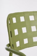 Bizzotto BIZZOTTO krzesło ogrodowe CLOVER ARM zielone