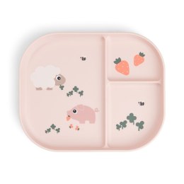 Done by Deer Done by Deer Talerzyk Dzielony Foodie Tiny Farm Powder