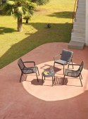 Nardi NARDI fotel ogrodowy DOGA RELAX brązowy