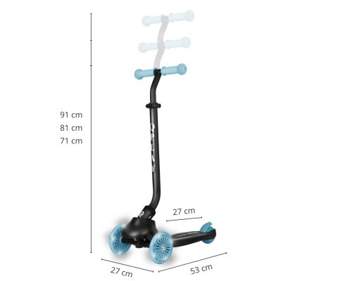 Qplay Qplay Hulajnoga Sema Evo 3w1 Sky Blue Qplay Qplay Hulajnoga Sema Evo 3w1 Sky Blue