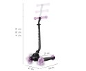 Qplay Qplay Hulajnoga Sema Evo 3w1 Violet Qplay Qplay Hulajnoga Sema Evo 3w1 Violet