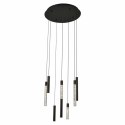 Richmond Interiors RICHMOND lampa wisząca OXLEY 8 brązowa Richmond Interiors RICHMOND lampa wisząca OXLEY 8 brązowa