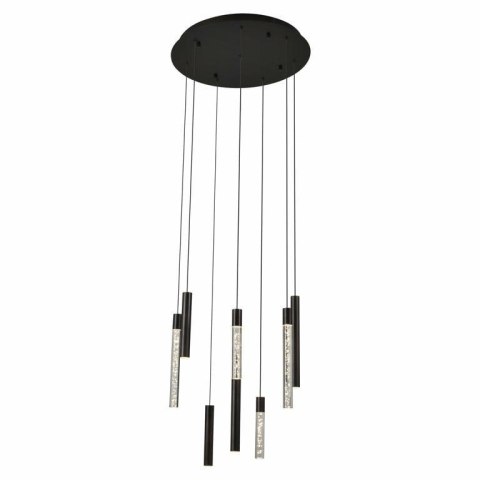 Richmond Interiors RICHMOND lampa wisząca OXLEY 8 brązowa Richmond Interiors RICHMOND lampa wisząca OXLEY 8 brązowa