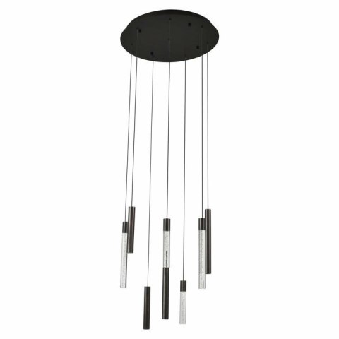 Richmond Interiors RICHMOND lampa wisząca OXLEY 8 brązowa Richmond Interiors RICHMOND lampa wisząca OXLEY 8 brązowa