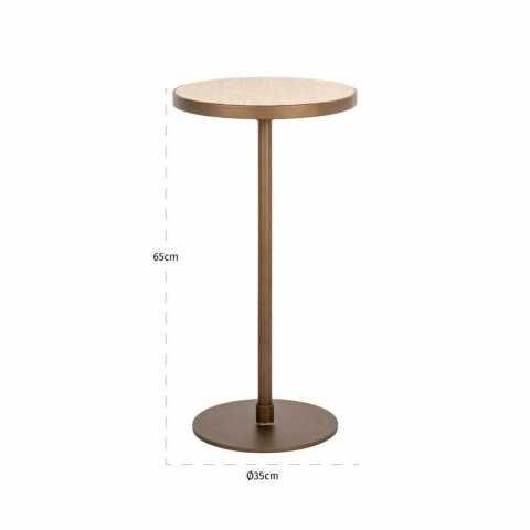 Richmond Interiors RICHMOND stolik SELLY beżowy Richmond Interiors RICHMOND stolik SELLY beżowy
