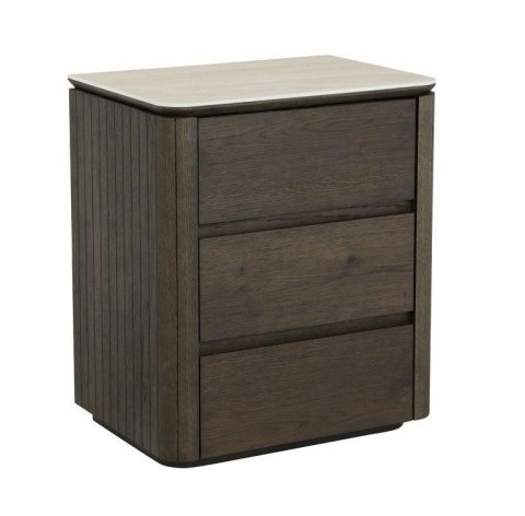 Richmond Interiors RICHMOND szafka nocna RITZ brązowa Richmond Interiors RICHMOND szafka nocna RITZ brązowa