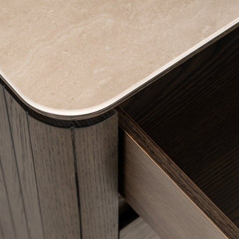 Richmond Interiors RICHMOND szafka nocna RITZ brązowa Richmond Interiors RICHMOND szafka nocna RITZ brązowa