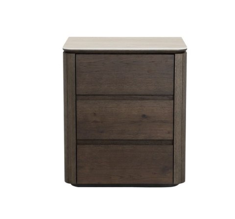 Richmond Interiors RICHMOND szafka nocna RITZ brązowa Richmond Interiors RICHMOND szafka nocna RITZ brązowa