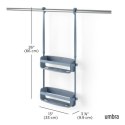 Umbra UMBRA organizer łazienkowy FLEX niebieski Umbra UMBRA organizer łazienkowy FLEX niebieski