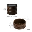Umbra UMBRA organizer na biżuterię TESORA czarny / brązowy Umbra UMBRA organizer na biżuterię TESORA czarny / brązowy