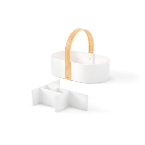 Umbra UMBRA organizer na kosmetyki BELLWOOD biały Umbra UMBRA organizer na kosmetyki BELLWOOD biały