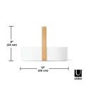 Umbra UMBRA organizer na kosmetyki BELLWOOD biały Umbra UMBRA organizer na kosmetyki BELLWOOD biały