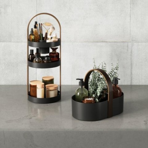 Umbra UMBRA organizer na kosmetyki BELLWOOD czarny Umbra UMBRA organizer na kosmetyki BELLWOOD czarny