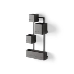 Umbra UMBRA zestaw doniczek CUBIKO czarny
